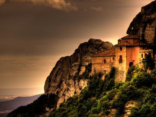 обои Монастырь Монсерат Каталония фото