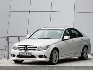 обои Mercedes-Benz C350 белый фото