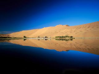 обои Reflection rock фото