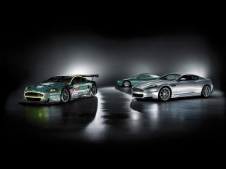обои Aston Martin DBS Trio 2008 фото