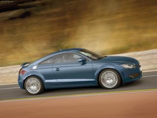обои Audi-TT Coupe 2007 синий фото