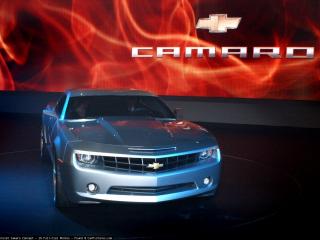 обои Chevrolet Camaro Concept 2009 на фоне названия фото
