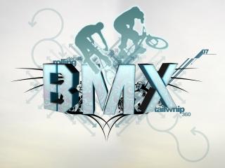 обои Надпись  BMX фото