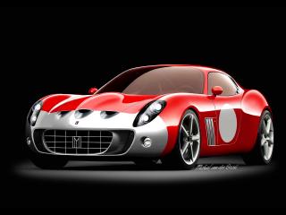 обои Ferrari 599 GTO Mugello Concept фото