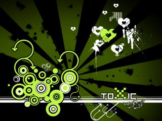 обои ToXic loVe фото