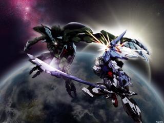обои Gundam seed battle фото
