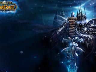 обои Рыцарь смерти Артас World of Warcraft III Wrath of the Lick King фото