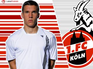 обои Игрок "Кёльна" Lukas Podolski фото