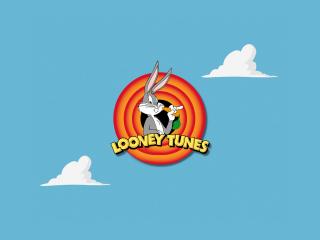 обои Логотип Looney Tunes с Багс Банни фото