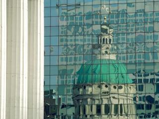 обои для рабочего стола: Courthouse reflections,St.Louis,Missouri