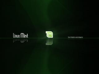 обои Логотип Linux Mint - элегантное решение свободного по фото