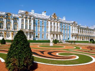 обои Екатеринский дворец - фасад, Санкт-Петербург, Россия, фото