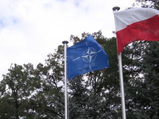 обои NATO and Polish flag фото