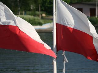 обои Polish Flags фото