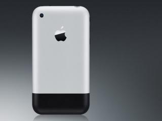 обои Белый Айфон фирмы Apple фото