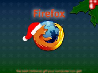 обои Mozilla firefox с новым годом фото