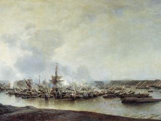 обои Сражение при Гангуте 27 июля 1714 года фото