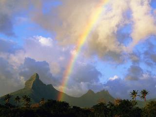 обои Mauritius rainbow фото