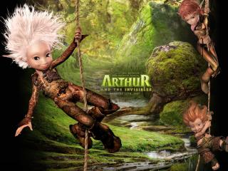 обои Артур и минипуты - герои мультика фото