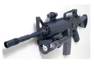 обои Штурмовая винтовка M15 с фонариком фото