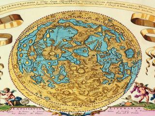 обои Древняя карта мира фото