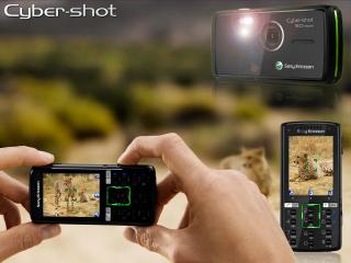 обои Sony Ericsson K850 Cyber-shot разные ракурсы фото