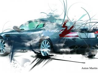 обои Aston Martin DB9 во всей своей красе!!! фото