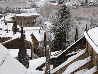 обои Вид с крыши зимой фото