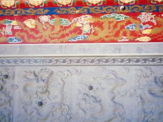обои Роспись стены в китайском стиле фото