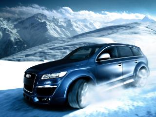 обои для рабочего стола: AUDI Q7 snow