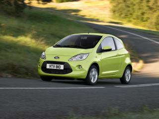 обои Ford Ka на дороге фото