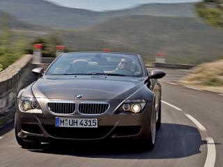 обои BMW M6 cabrio вид спереди_ фото
