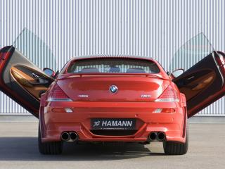 обои BMW M6 hamann раскрыты двери сзади фото