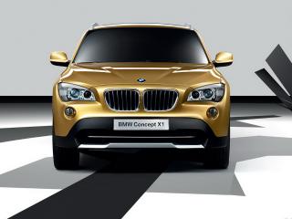 обои BMW X1 concept вид спереди_ фото