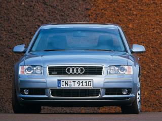 обои Audi A8 вид спереди_ фото