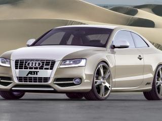 обои Audi AS5 вид со стороны света фото