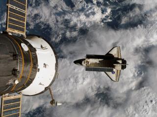 обои НАСА космический шаттл Атлантис фото