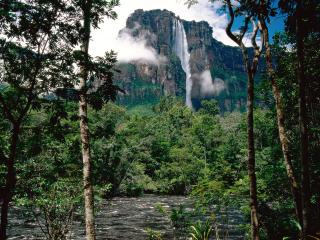 обои Водопад ангелов Венесуэлла фото
