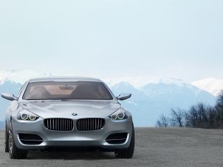 обои для рабочего стола: Bmw concept cs mountain