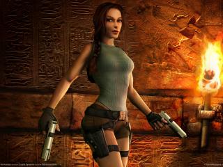 обои Lara croft tomb raider anniversary game фото