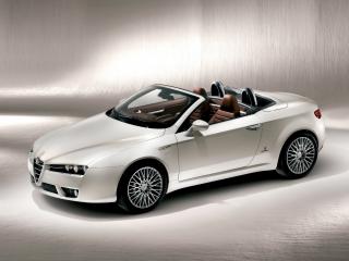 обои Alfa Romeo Unique Alfa Customization Program White Side Angle Topless фото