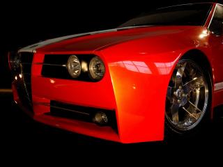 обои Racer X Design Alfa Romeo GTV Evoluzione Front Section 1 фото