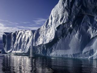 обои Лед и море фото