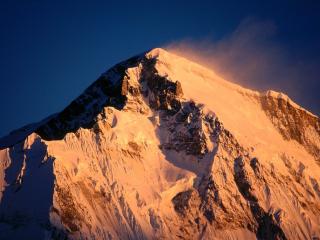 обои для рабочего стола: Sunrise Cho Oyu Khumbu