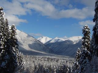 обои Пейзаж горный зимний фото