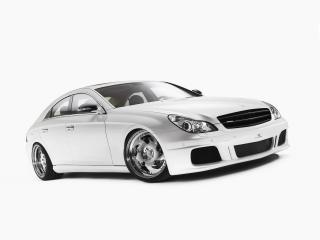 обои Mercedes Benz CLS White Label Front And Side Tilt фото