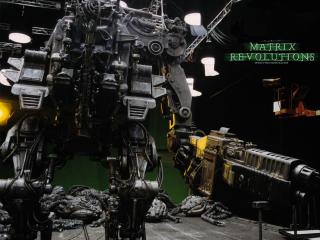 обои Матрица революция - большой робот фото