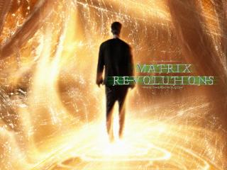 обои Матрица революция - свет вокруг Нео фото