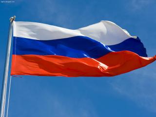 обои Развевающийся флаг России фото