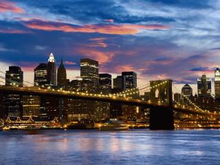 обои Brooklyn Bridge,   Manhattan,   New York City,   New York фото